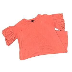 XS Corral Flutter Sleeve Shirt Dress